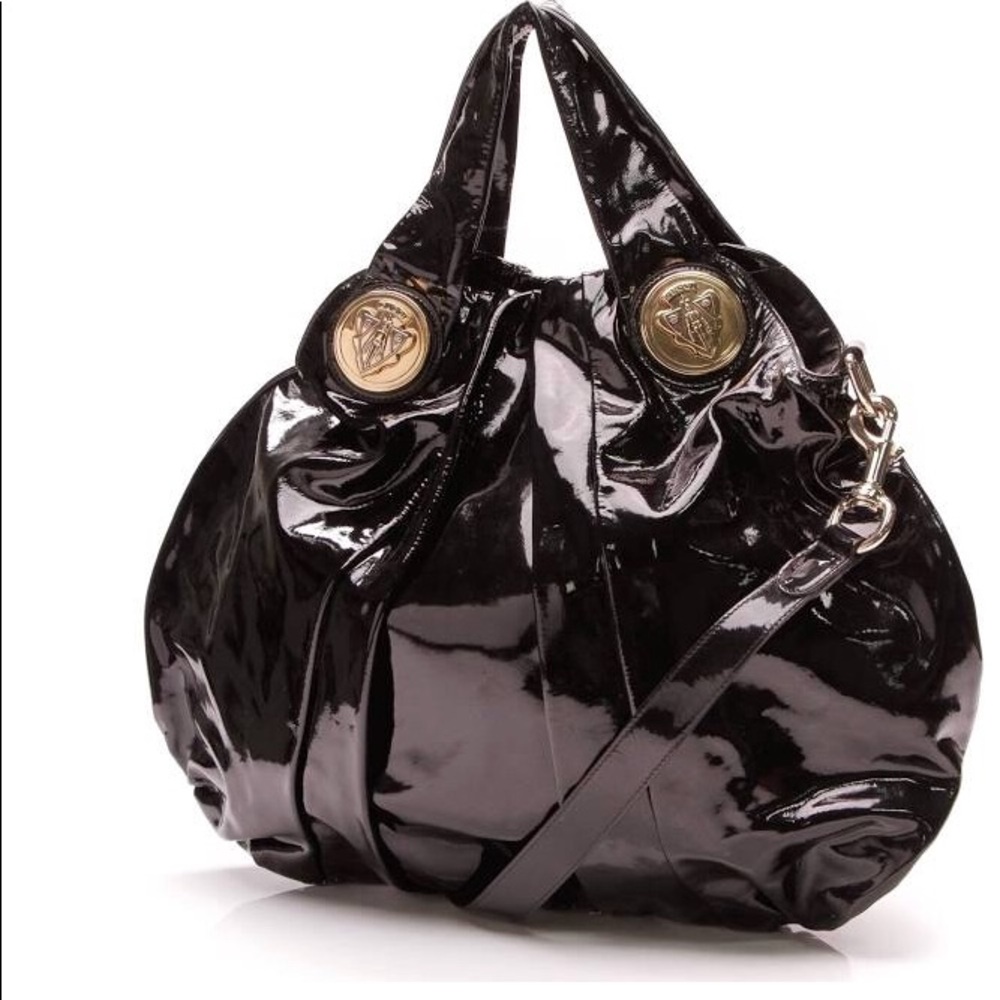 Gucci Hysteria patent leather bag